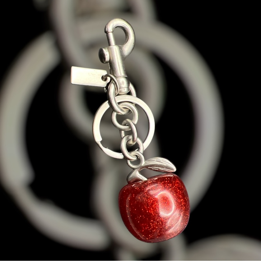 Red🍎Sparkling Apple Keychain Charm🍎